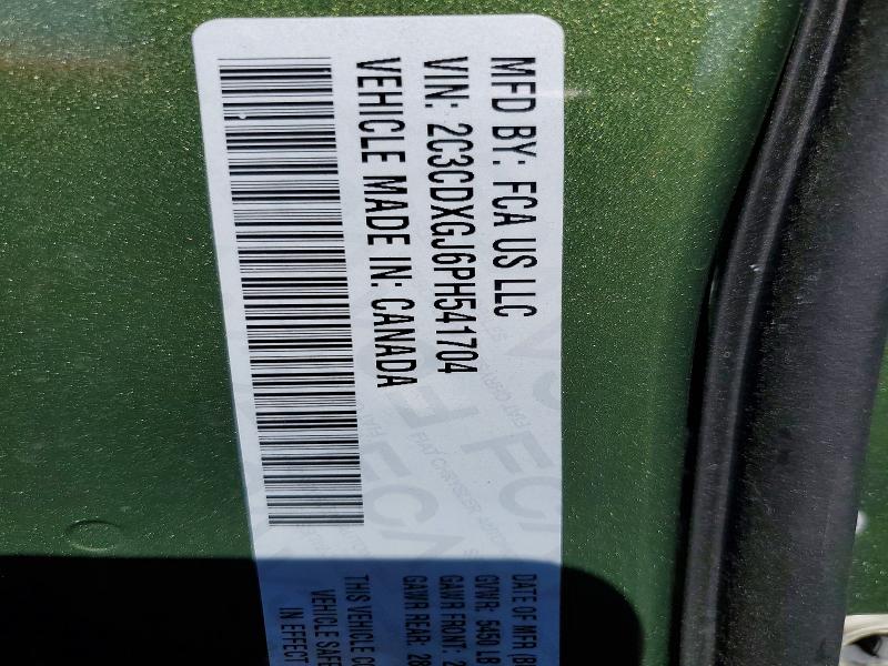 Продаж на аукціоні авто 2023 Dodge Charger, vin: 2C3CDXGJ6PH541704, номер лоту: 46586516