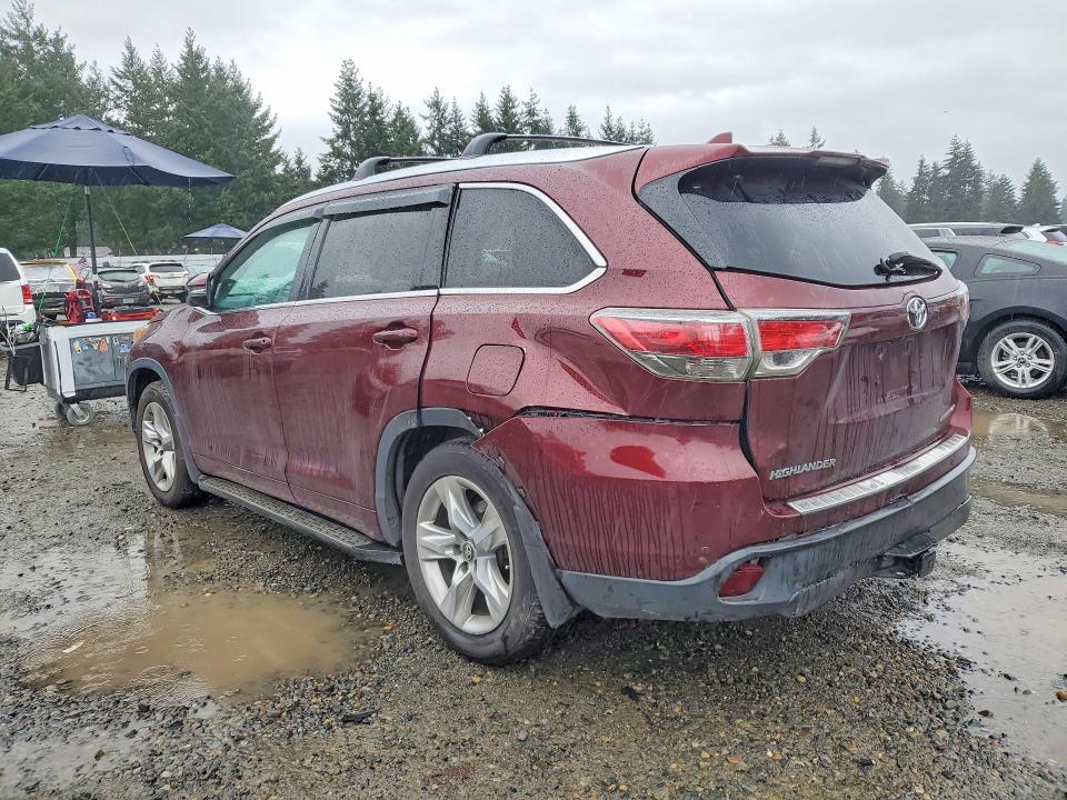 46879446 :رقم المزاد ، 5TDDKRFH5GS325554 vin ، 2016 Toyota Highlander مزاد بيع