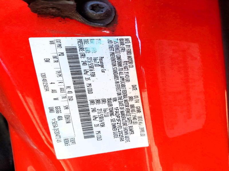 Aukcja sprzedaży 2014 Ford Focus, vin: 1FADP3F21EL252598, numer aukcji: 41734446