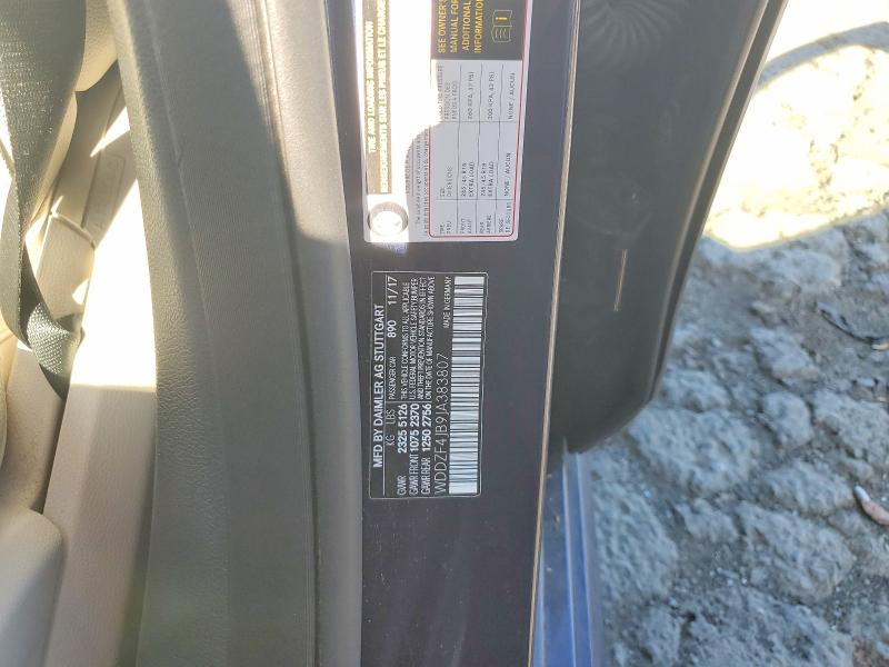 Продажа на аукционе авто 2018 Mercedes-benz E, vin: WDDZF4JB9JA383807, номер лота: 79752875