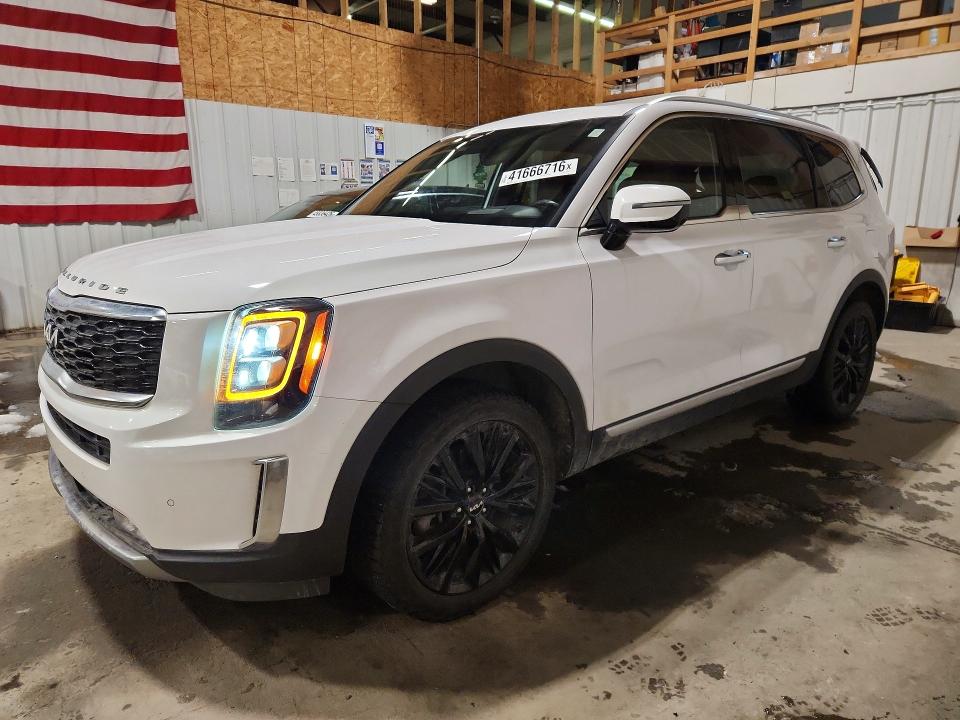 41666716 :رقم المزاد ، 5XYP5DHC8NG195708 vin ، 2022 Kia Telluride مزاد بيع