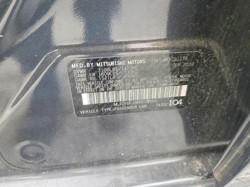 Продаж на аукціоні авто 2024 Mitsubishi Mirage, vin: ML32FUFJ9RHF04565, номер лоту: 47205276