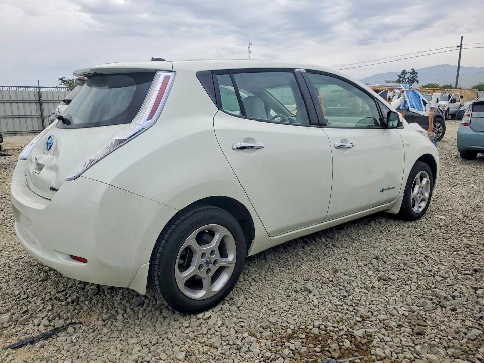 2012 Nissan Leaf მანქანა იყიდება აუქციონზე, vin: JN1AZ0CP1CT023831, აუქციონის ნომერი: 47398426