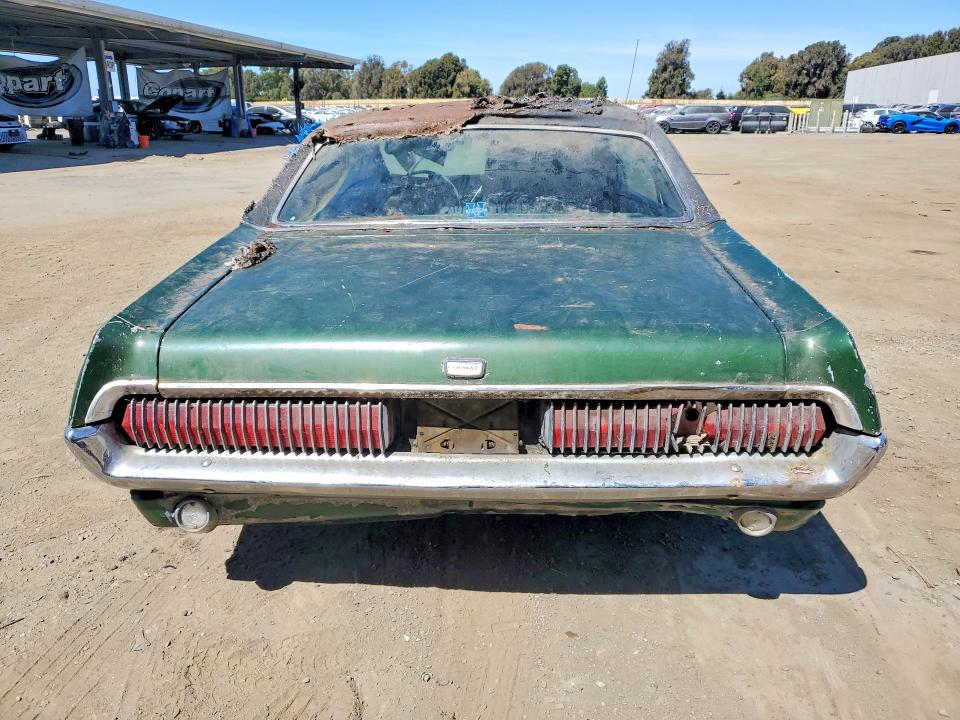 78757875 :رقم المزاد ، 8R91J503043 vin ، 1968 Mercury Cougar مزاد بيع