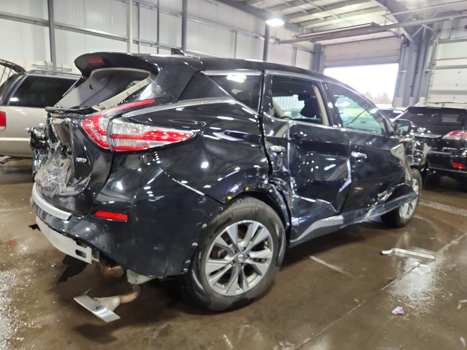 2018 Nissan Murano მანქანა იყიდება აუქციონზე, vin: 5N1AZ2MH0JN161051, აუქციონის ნომერი: 47606056