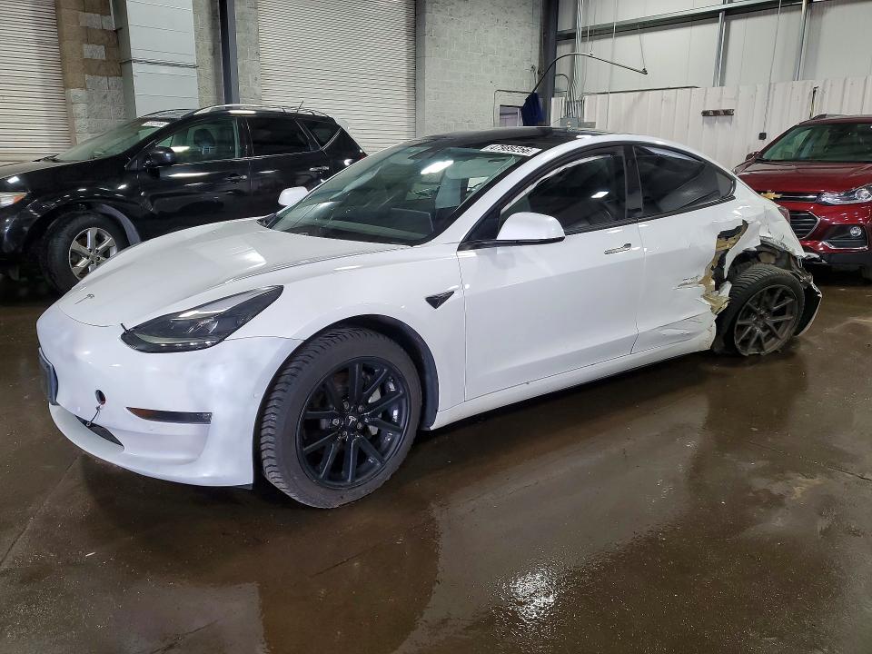 2021 Tesla Model 3 მანქანა იყიდება აუქციონზე, vin: 5YJ3E1EB1MF902713, აუქციონის ნომერი: 47989256