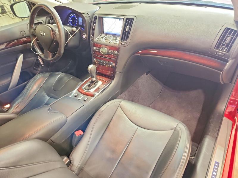 47135696 :رقم المزاد ، JN1CV6FE1AM351873 vin ، 2010 Infiniti G37 Convertible مزاد بيع