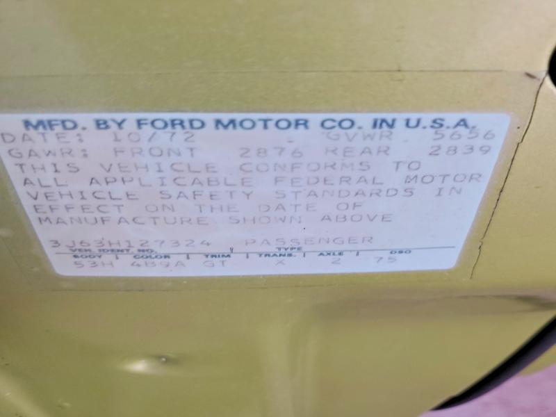 Aukcja sprzedaży 1973 Ford Ltd, vin: 3J63H127324, numer aukcji: 47789606