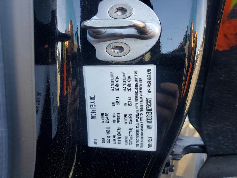 Продажа на аукционе авто 2019 Tesla Model 3, vin: 5YJ3E1EB1KF543120, номер лота: 45490566