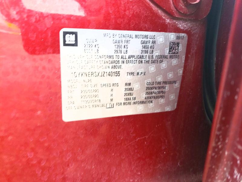 Aukcja sprzedaży 2018 Cadillac Cimarron, vin: 1GYKNERSXJZ140155, numer aukcji: 45491626