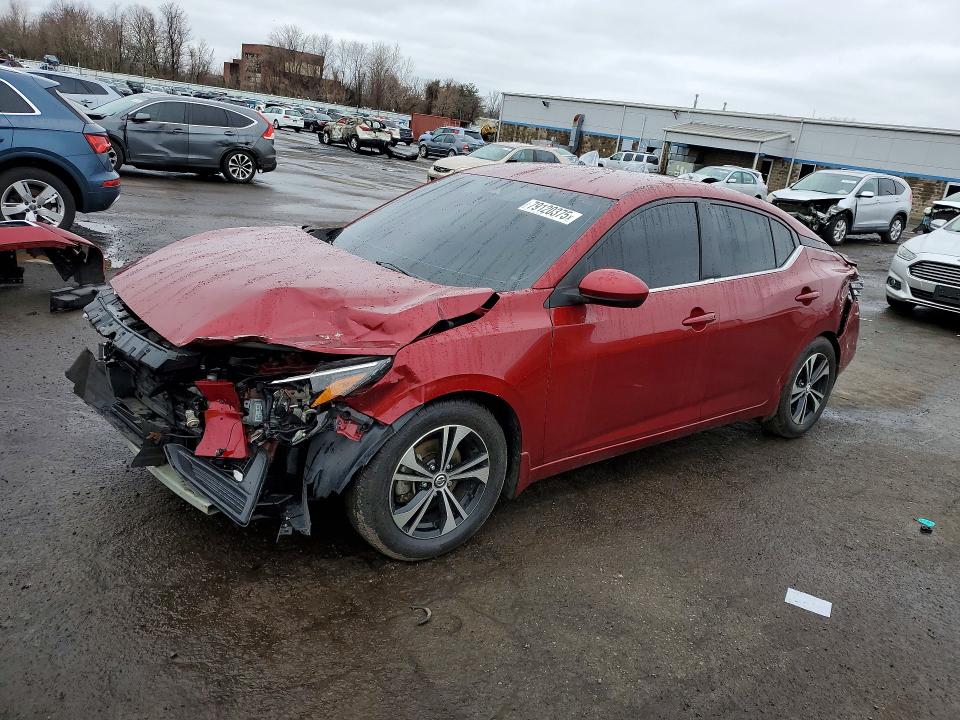 2021 Nissan Sentra მანქანა იყიდება აუქციონზე, vin: 3N1AB8CV3MY317449, აუქციონის ნომერი: 79120375