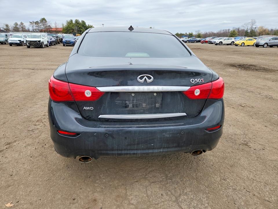 2015 Infiniti Q50 მანქანა იყიდება აუქციონზე, vin: JN1BV7AR4FM414368, აუქციონის ნომერი: 46653606