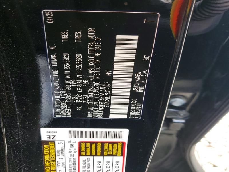 Продажа на аукционе авто 2025 Toyota Grand Highlander Hybrid, vin: 5TDACAB52SS043877, номер лота: 48178846