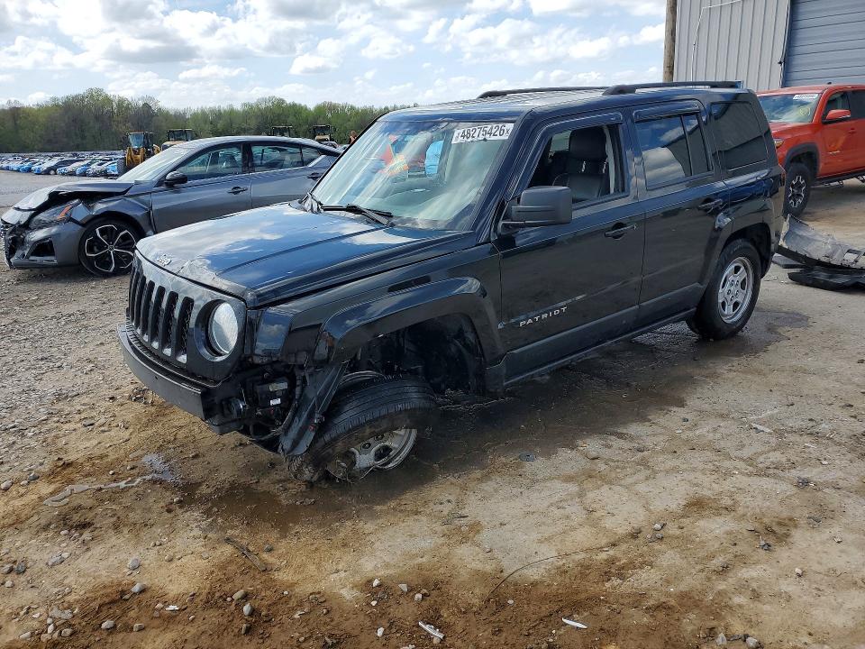 2017 Jeep Patriot მანქანა იყიდება აუქციონზე, vin: 1C4NJPBB7HD172993, აუქციონის ნომერი: 48275426