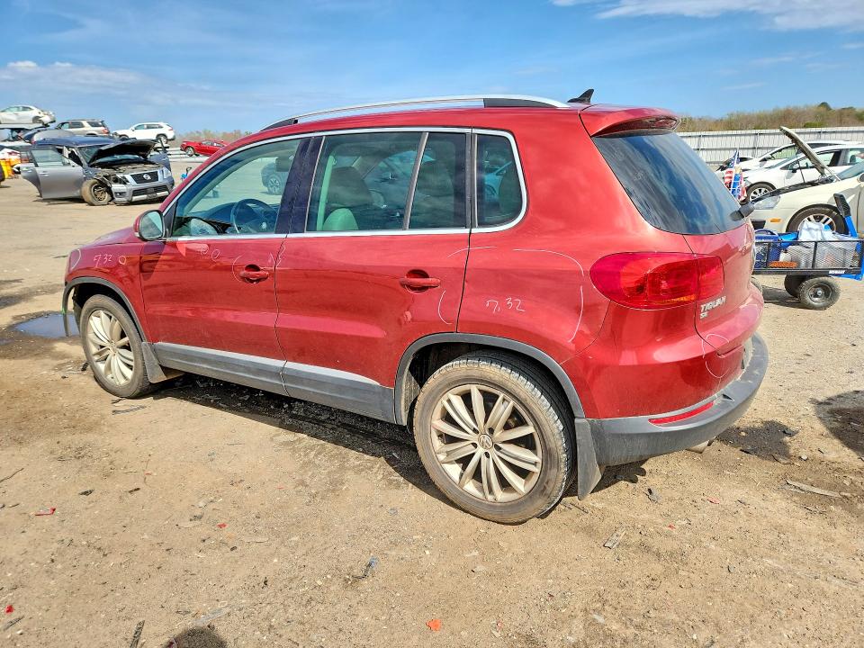 2016 Volkswagen Tiguan მანქანა იყიდება აუქციონზე, vin: WVGBV7AX2GW076207, აუქციონის ნომერი: 47497176