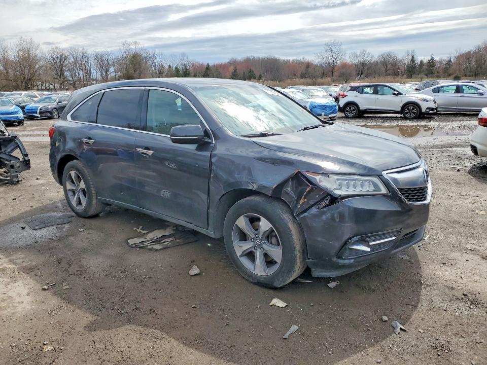 47723896 :رقم المزاد ، 5FRYD4H21EB047114 vin ، 2014 Acura Mdx مزاد بيع