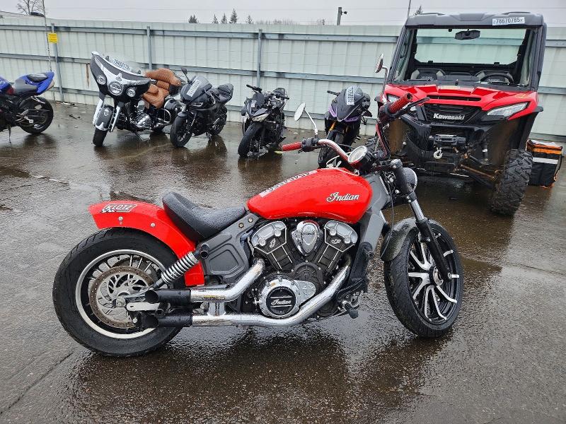 45464556 :رقم المزاد ، 56KMSB003G3106033 vin ، 2016 Indian Motorcycle Co. Scout مزاد بيع