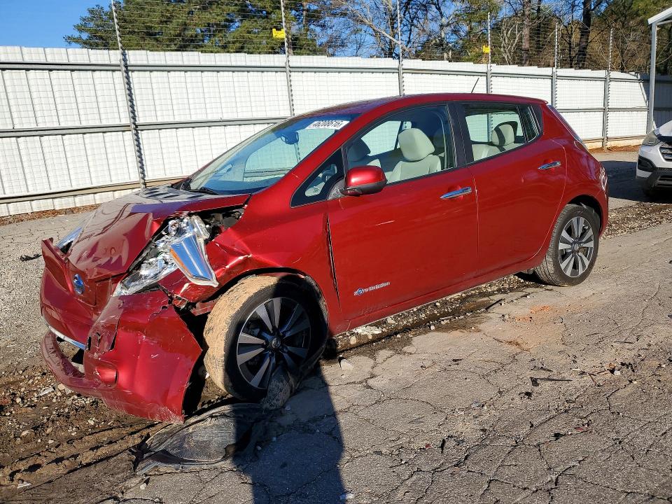 46208616 :رقم المزاد ، 1N4AZ0CPXFC325108 vin ، 2015 Nissan Leaf مزاد بيع