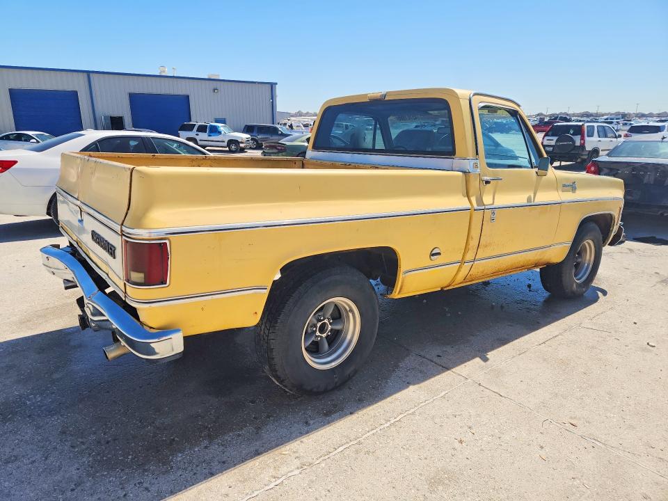 1978 Chev C10 Fleetside W/shor მანქანა იყიდება აუქციონზე, vin: CCL448A127710, აუქციონის ნომერი: 45781066