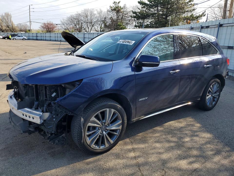 47404996 :رقم المزاد ، 5FRYD4H50HB014717 vin ، 2017 Acura Mdx مزاد بيع