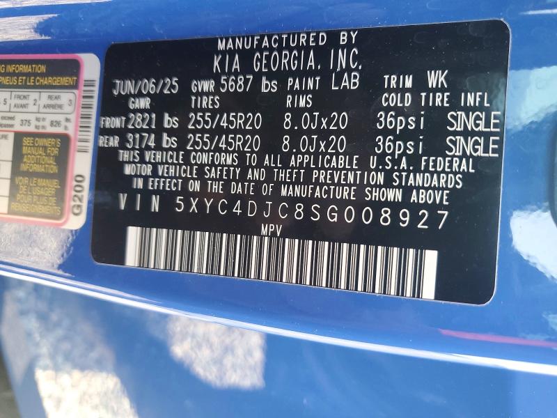 Продаж на аукціоні авто 2025 Kia Ev6, vin: 5XYC4DJC8SG008927, номер лоту: 47067516