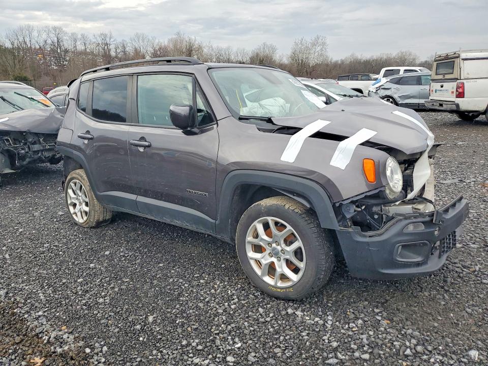 Продажа на аукционе авто 2018 Jeep Renegade, vin: ZACCJBBB3JPH12695, номер лота: 45857206