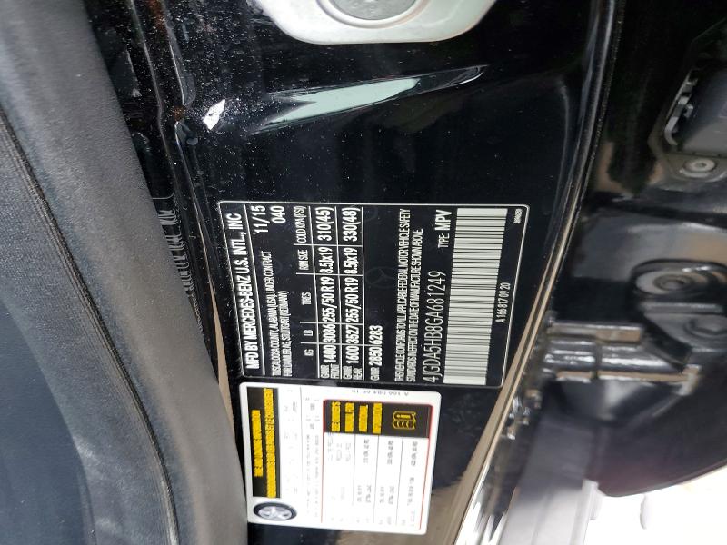Продажа на аукционе авто 2016 Mercedes-benz Gle, vin: 4JGDA5HB8GA681249, номер лота: 46176956