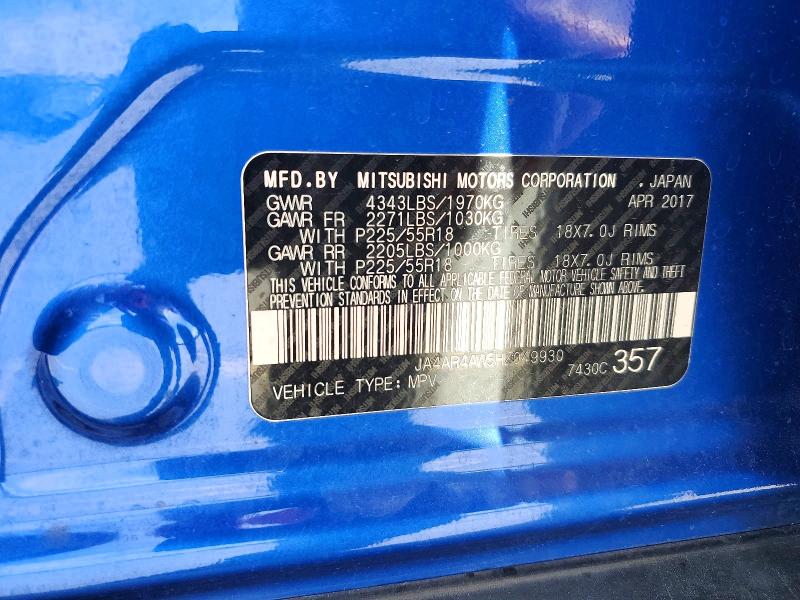 Aukcja sprzedaży 2017 Mitsubishi Outlander Sport, vin: JA4AR4AW5HZ049930, numer aukcji: 46368616