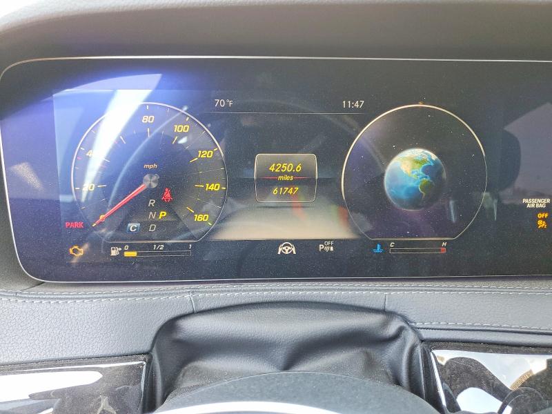 2019 Mercedes-benz S მანქანა იყიდება აუქციონზე, vin: WDDUG8DB4KA456108, აუქციონის ნომერი: 41836966