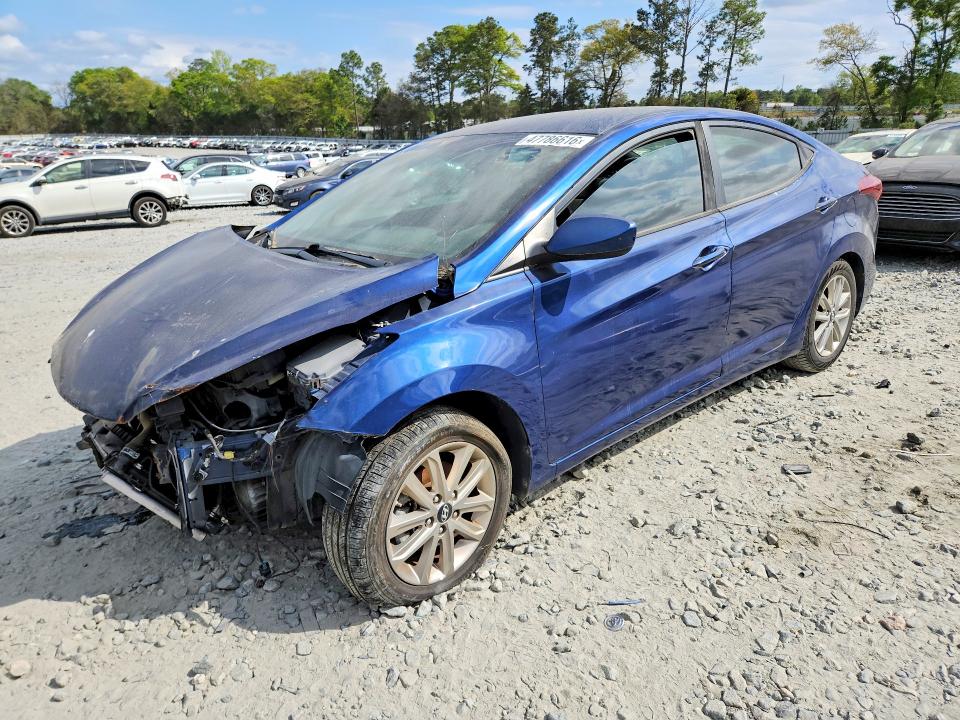 Продаж на аукціоні авто 2016 Hyundai Elantra, vin: 5NPDH4AE3GH743874, номер лоту: 47786616