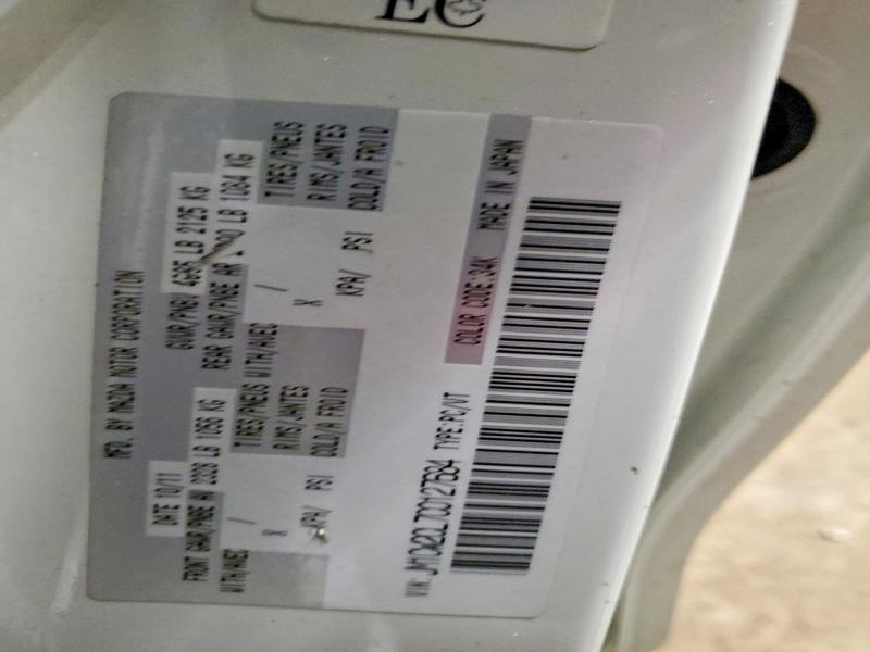 Aukcja sprzedaży 2012 Mazda 5, vin: JM1CW2CL7C0127684, numer aukcji: 41637586