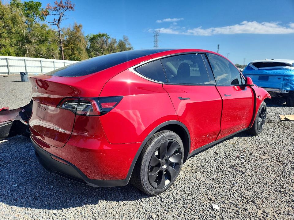 2022 Tesla Model Y მანქანა იყიდება აუქციონზე, vin: 7SAYGDEE1NA010068, აუქციონის ნომერი: 78987655