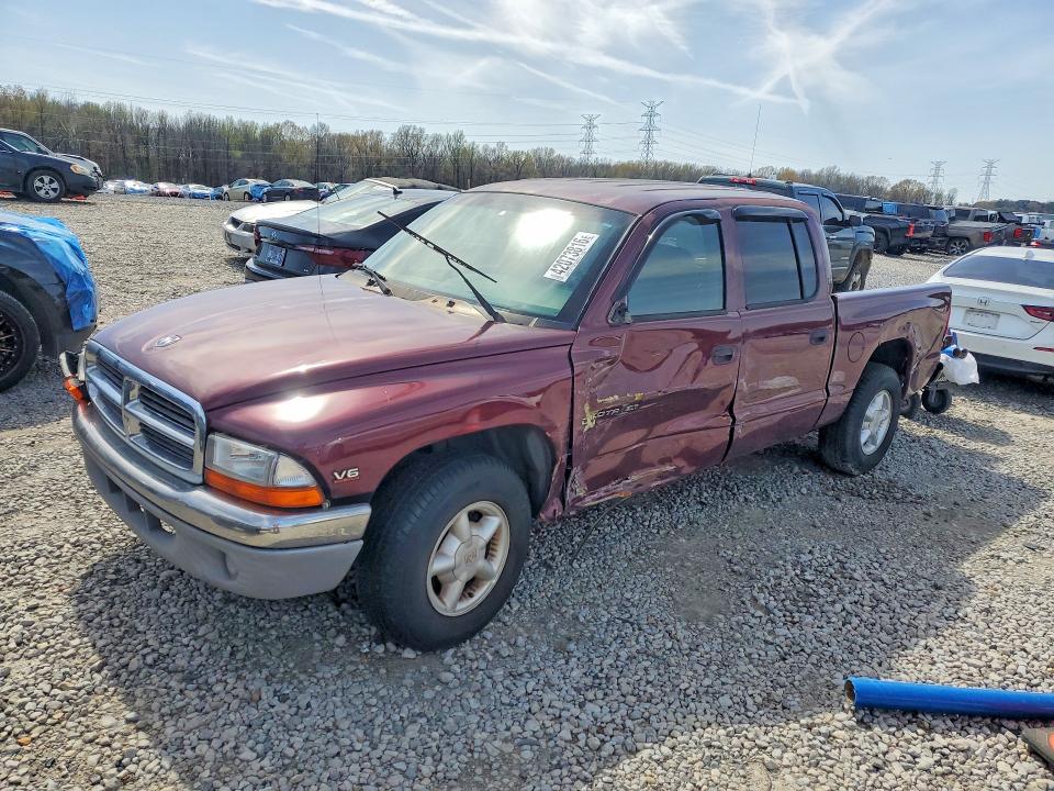 2000 Dodge Dakota მანქანა იყიდება აუქციონზე, vin: 1B7GL2AX5YS678353, აუქციონის ნომერი: 42073816