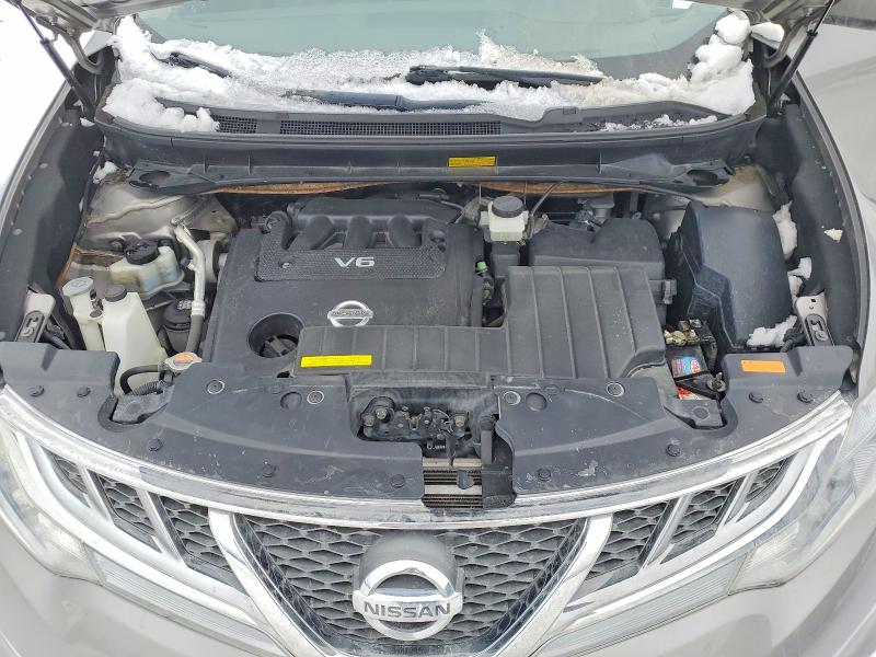 46358016 :رقم المزاد ، JN8AZ1MW0CW225832 vin ، 2012 Nissan Murano مزاد بيع