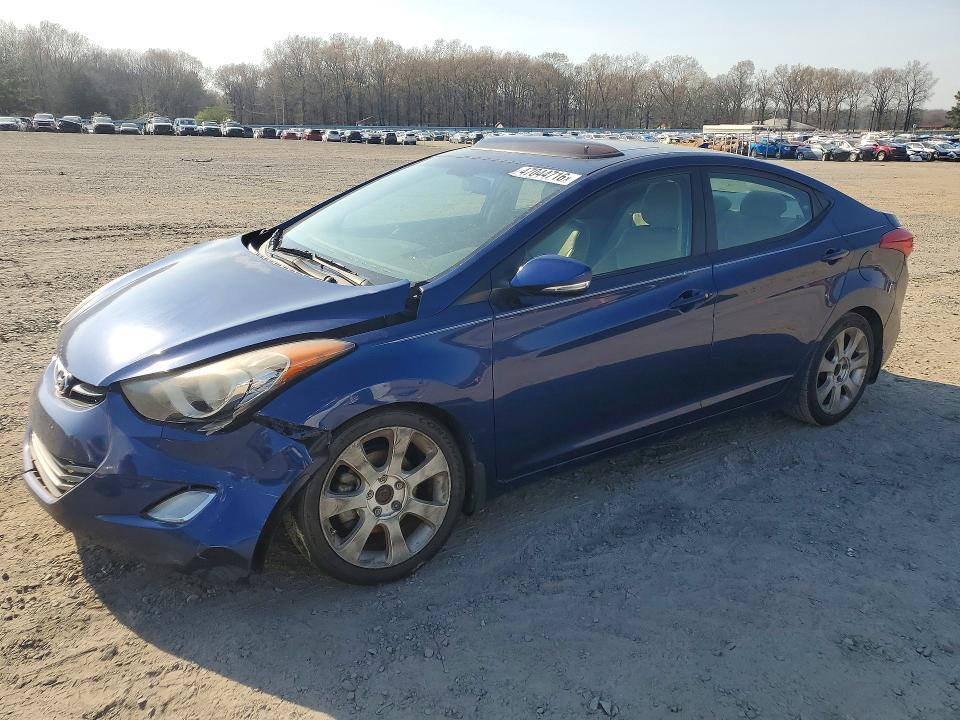 Auction sale of the 2013 Hyundai Elantra, vin: KMHDH4AE9DU594464, lot number: 47044716