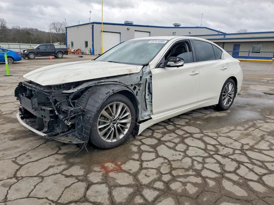2021 Infiniti Q50 მანქანა იყიდება აუქციონზე, vin: JN1EV7BP6MM701816, აუქციონის ნომერი: 45741556