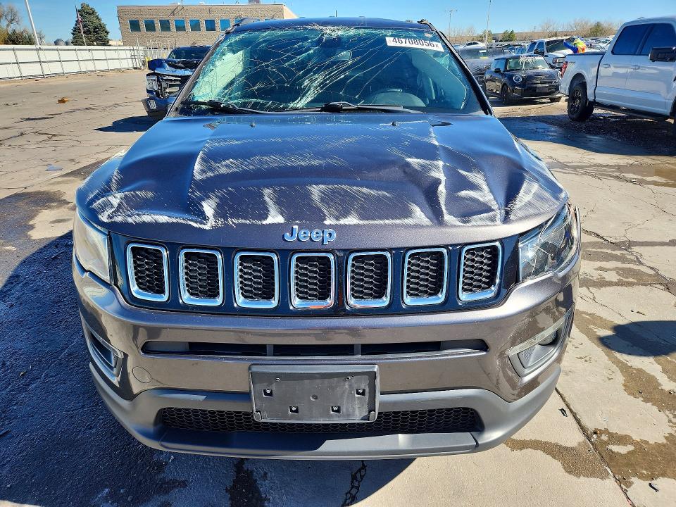 Продаж на аукціоні авто 2019 Jeep Compass, vin: 3C4NJDBB4KT689829, номер лоту: 46708056