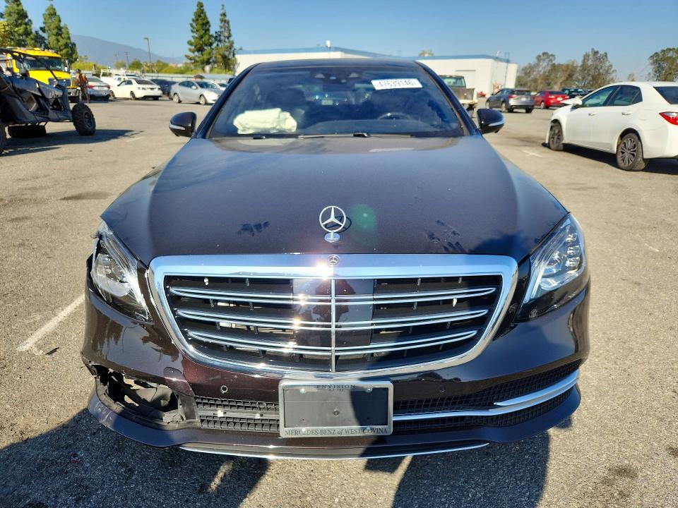 2019 Mercedes-benz S მანქანა იყიდება აუქციონზე, vin: WDDUG8DB4KA482496, აუქციონის ნომერი: 47639146