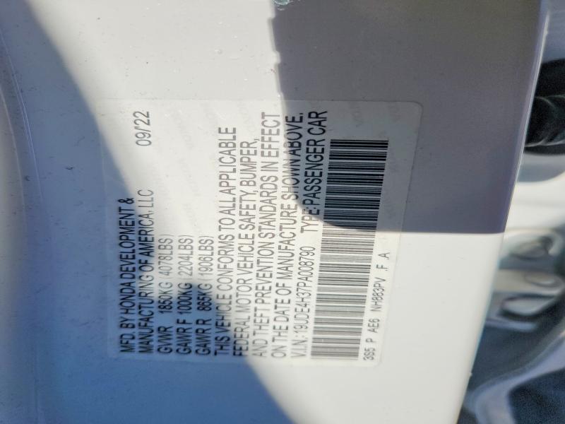 Продажа на аукционе авто 2023 Acura Integra, vin: 19UDE4H37PA008790, номер лота: 41594606