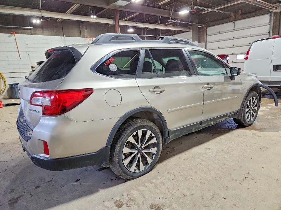 2015 Subaru Outback მანქანა იყიდება აუქციონზე, vin: 4S4BSBJC0F3325600, აუქციონის ნომერი: 46950726