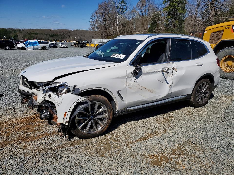 46159766 :رقم المزاد ، 5UXTR7C5XKLF30160 vin ، 2019 Bmw X3 مزاد بيع