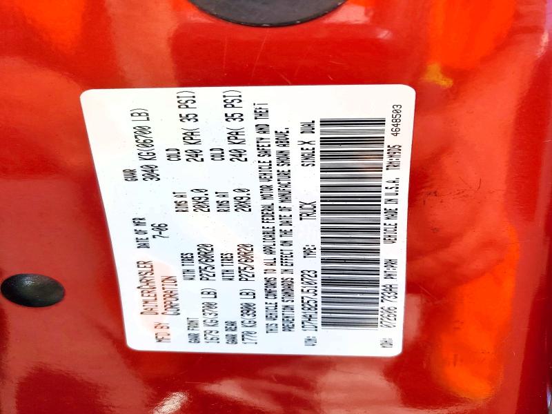 79973995 :رقم المزاد ، 1D7HA18257J510723 vin ، 2007 Dodge Ram 1500 مزاد بيع