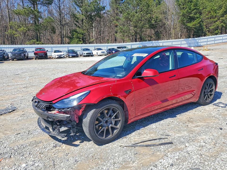 41950506 :رقم المزاد ، 5YJ3E1EA5PF601907 vin ، 2023 Tesla Model 3 مزاد بيع