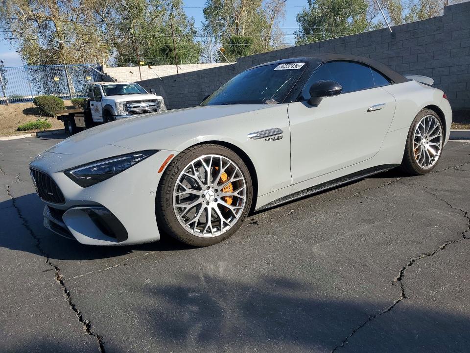 76537195 :رقم المزاد ، W1KVK8BB9NF003759 vin ، 2022 Mercedes-benz Sl مزاد بيع