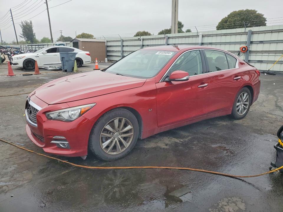 Auction sale of the 2014 Infiniti Q50, vin: JN1BV7AP0EM691693, lot number: 46409096