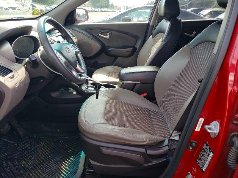2012 Hyundai Tucson მანქანა იყიდება აუქციონზე, vin: KM8JUCAC7CU541882, აუქციონის ნომერი: 47319376