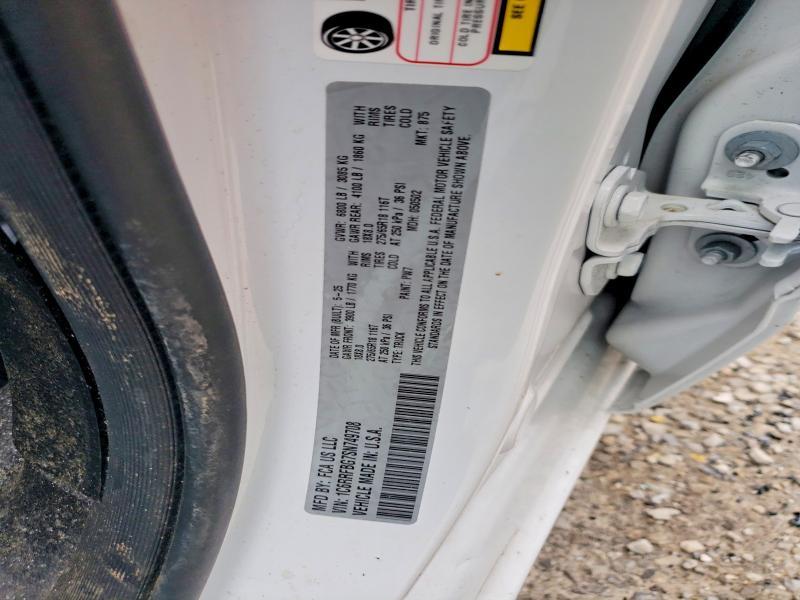 48115366 :رقم المزاد ، 1C6RRFBG7SN749708 vin ، 2025 Ram 1500 مزاد بيع