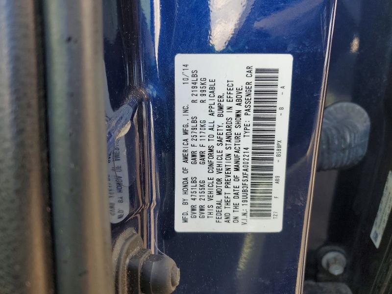 Продаж на аукціоні авто 2015 Acura Tlx, vin: 19UUB3F5XFA002214, номер лоту: 46121006