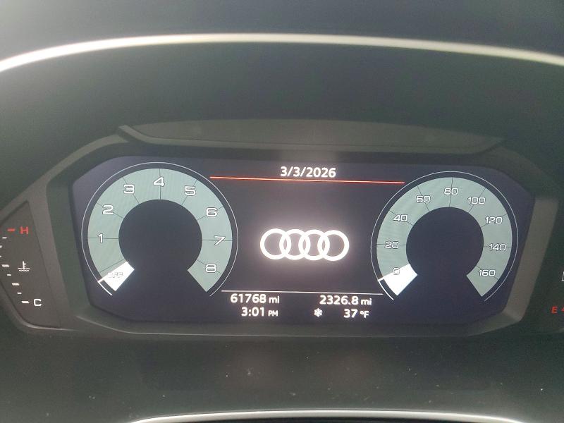 2022 Audi Q3 მანქანა იყიდება აუქციონზე, vin: WA1EECF30N1049561, აუქციონის ნომერი: 78312415