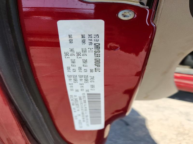 Продаж на аукціоні авто 2011 Chrysler Town & Country, vin: 2A4RR5DG1BR675747, номер лоту: 79690995
